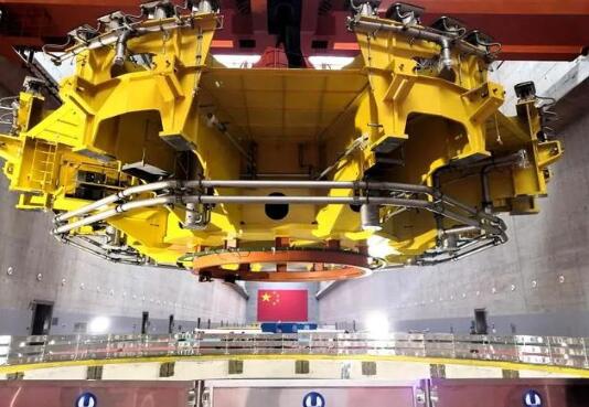 左右開“工”，三峽電站兩臺下機架同日回裝
