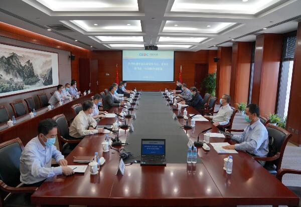 中國能建集團(tuán)黨委書記、董事長汪建平會(huì)見中國大唐黨組書記、董事長陳飛虎一行