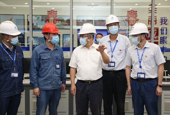 華電集團公司董事、總經(jīng)理、黨組副書記葉向東到江蘇區(qū)域企業(yè)調(diào)研