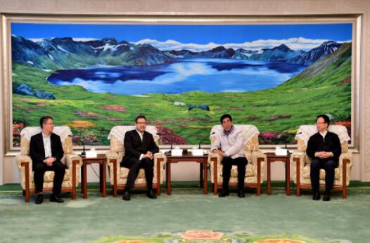 錢智民拜會吉林省委書記巴音朝魯、省長景俊海并調(diào)研吉電股份