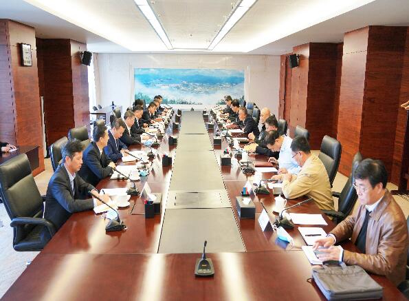 中國能建黨委書記、董事長宋海良拜會三峽集團(tuán)董事長雷鳴山