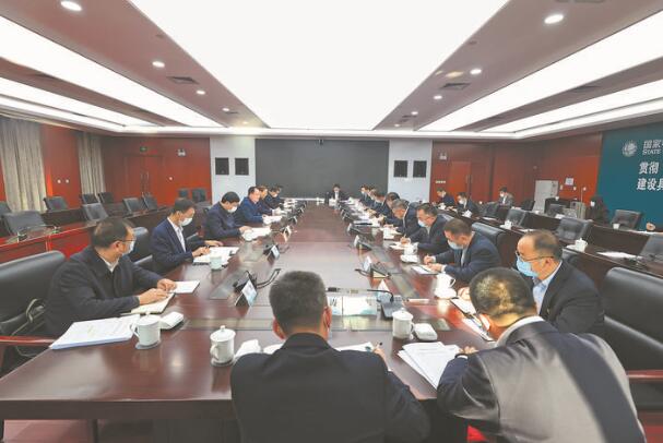 毛偉明董事長(zhǎng)、辛保安總經(jīng)理赴國(guó)網(wǎng)新疆電力調(diào)研