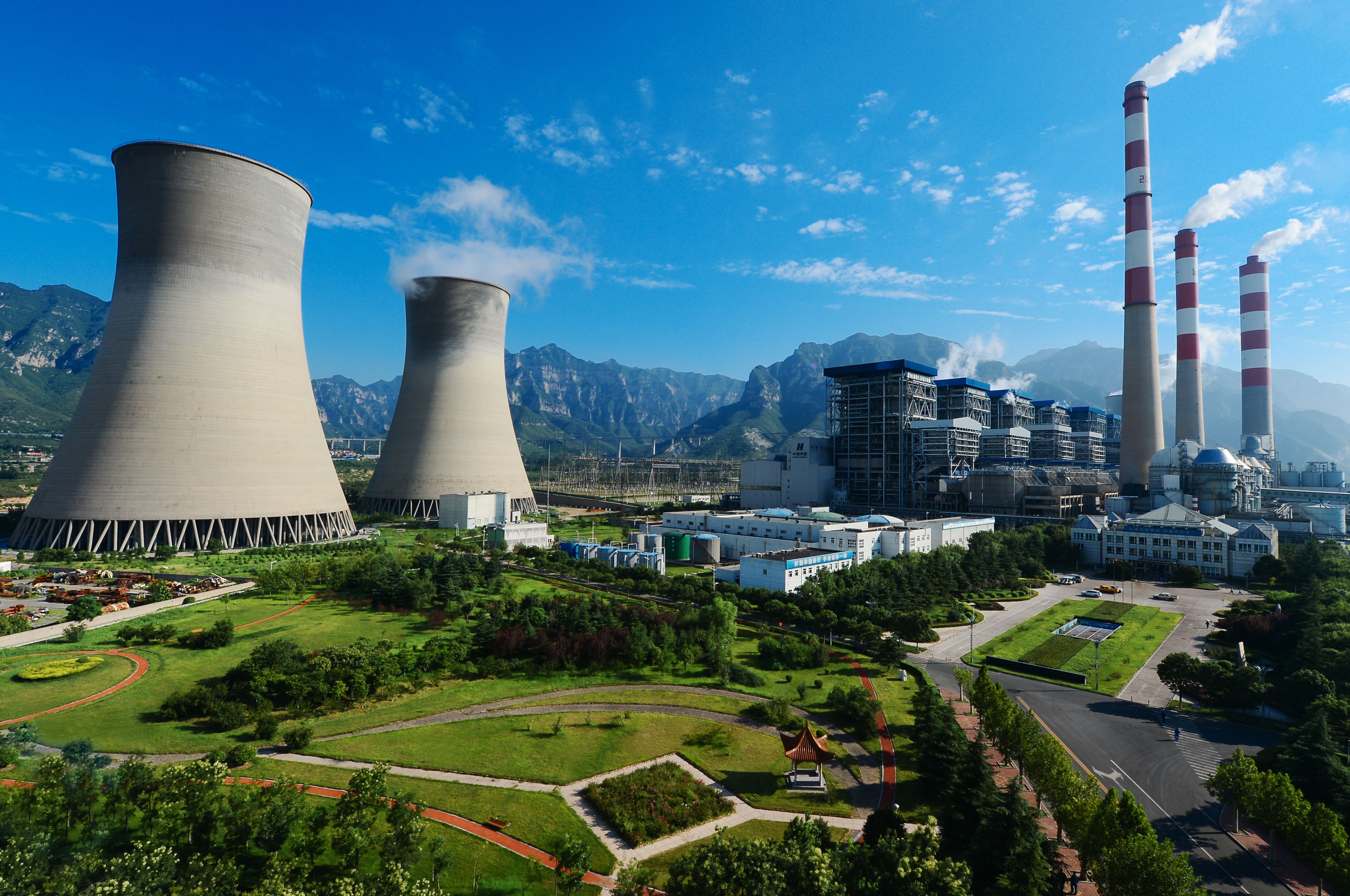 華能沁北電廠:愚公故里盛放的“三色花”