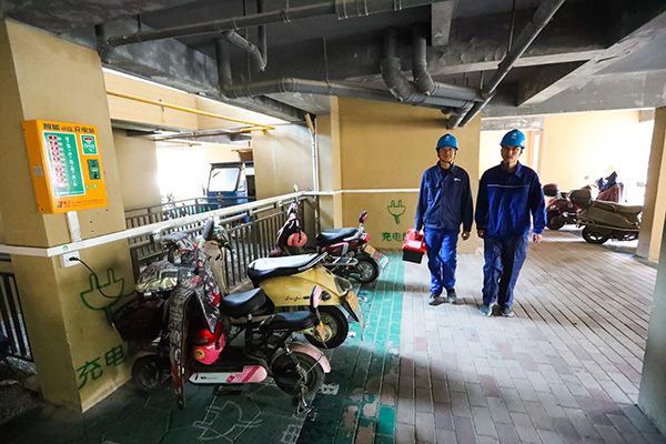 “小電驢”充電更安全了！寧海縣24393個充電接口完成升級改造
