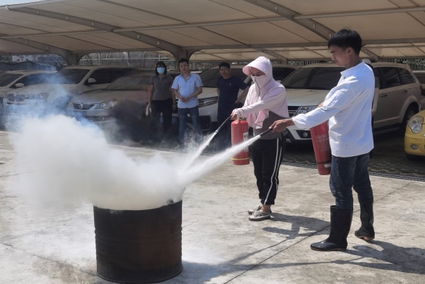 國(guó)能(福州)熱電有限公司消防培訓(xùn)筑牢安全“防火墻”