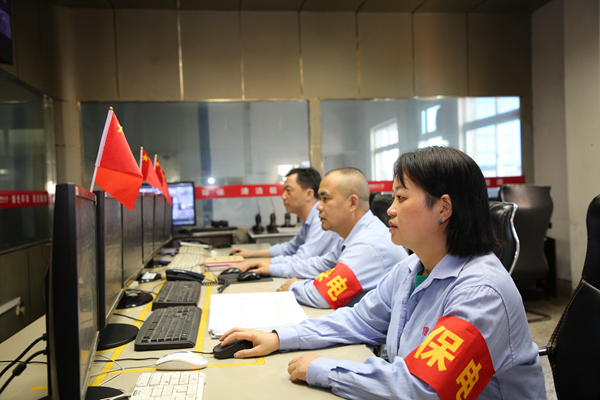 大唐石門發(fā)電公司:國慶不打烊 這里風景獨美