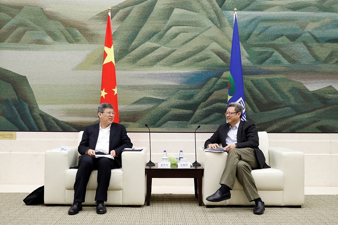 錢智民會(huì)見內(nèi)蒙古自治區(qū)黨委常委、通遼市委書記孟憲東