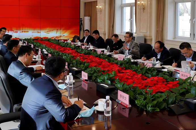 國家電投與三一高層會談！深化風電等領域合作