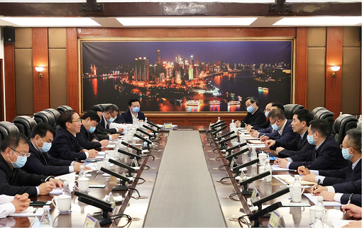 辛保安、張智剛赴重慶大學(xué)走訪調(diào)研