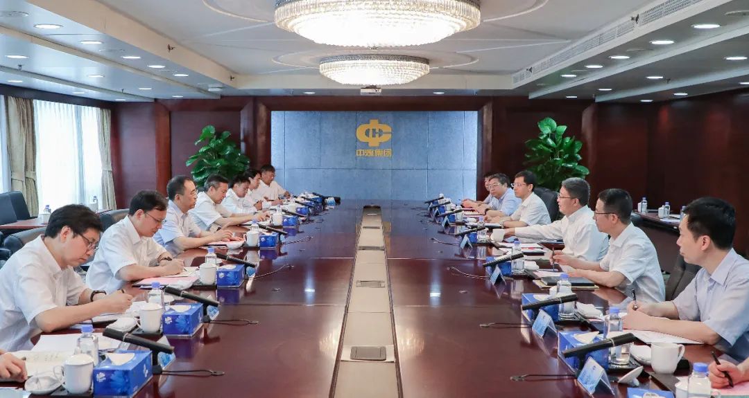 鄒磊、劉明勝拜會(huì)中煤集團(tuán)黨委書記、董事長(zhǎng)王樹東