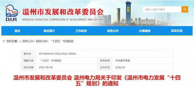 浙江溫州：推進園區(qū)和居民屋頂分布式光伏發(fā)電應用，到2025年底，全市光伏裝機量達300萬千瓦