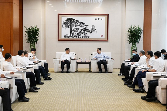 鄧建玲會(huì)見(jiàn)承德市委書記柴寶良、市長(zhǎng)王亞軍