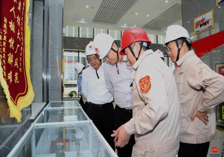 國家能源集團(tuán)黨組副書記、總經(jīng)理劉國躍赴寧夏所屬企業(yè)調(diào)研