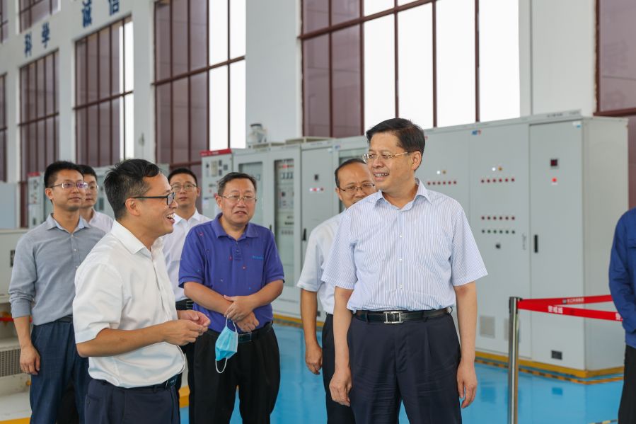 韓君赴江西九江、安徽蕪湖調(diào)研三峽集團長江大保護工作