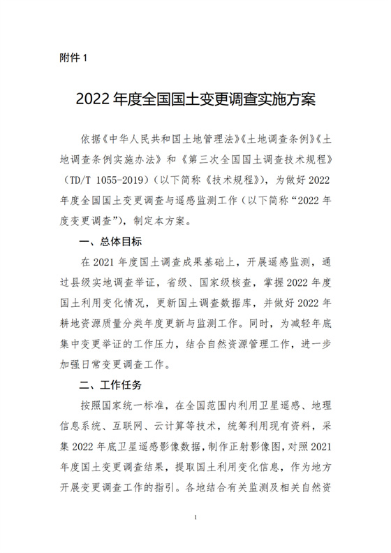 自然資源部：?jiǎn)?dòng)2022年全國(guó)國(guó)土變更調(diào)查，梳理占用耕地情況