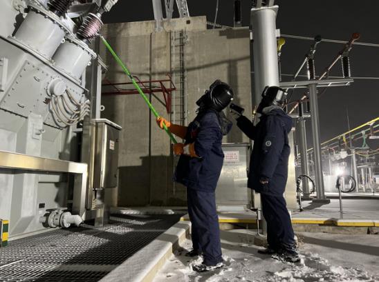 錫林郭勒超高壓變電處:做好防寒防凍工作 筑牢安全基礎(chǔ)