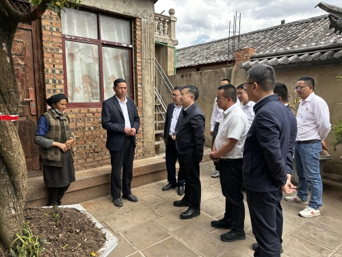 中國電建黨委常委、紀(jì)委書記黃埔赴云南劍川縣開展定點(diǎn)幫扶工作調(diào)研