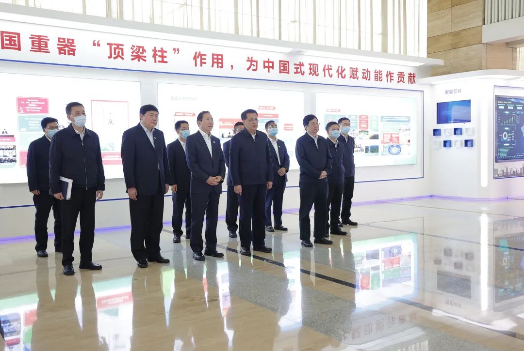 重慶市委書記袁家軍、市長胡衡華與國家電網(wǎng)董事長辛保安、總經(jīng)理張智剛會談