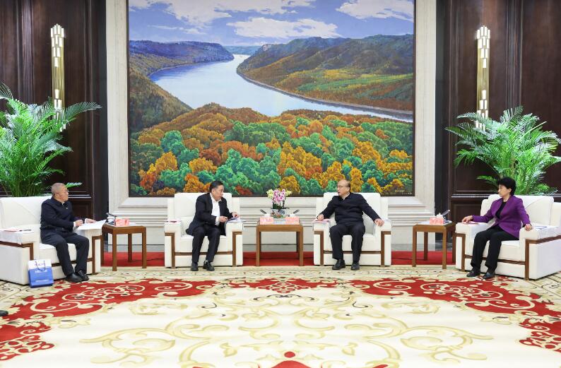 中國能建黨委書記、董事長宋海良拜會黑龍江省委書記許勤、省長梁惠玲