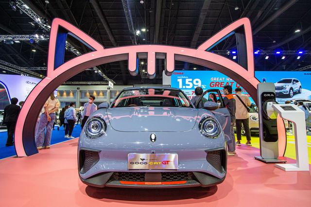 中國新能源車探尋差異化“出?!甭窂? width=