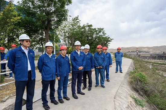 華能集團(tuán)總經(jīng)理、黨組副書記鄧建玲到蘭州熱電公司調(diào)研