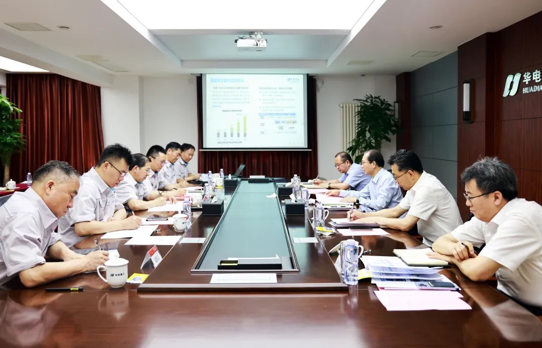 中國華電黨組書記、董事長江毅赴天津區(qū)域開展領(lǐng)題調(diào)研