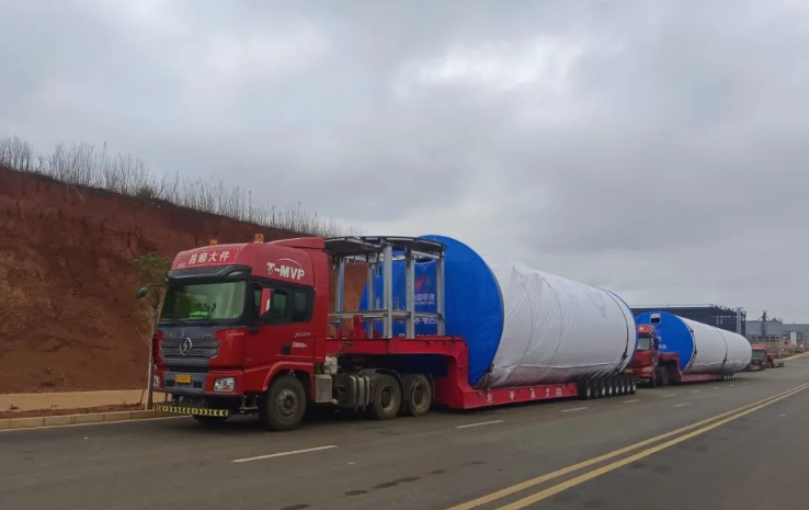 紅河永寧風(fēng)電場項目(南片區(qū))塔筒順利發(fā)貨完成