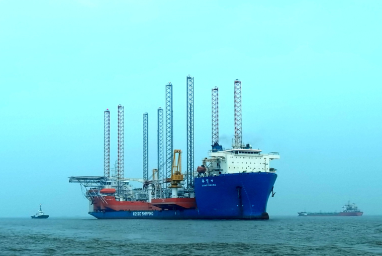 可用于風(fēng)電安裝！招商局重工兩座海工平臺出口阿聯(lián)酋