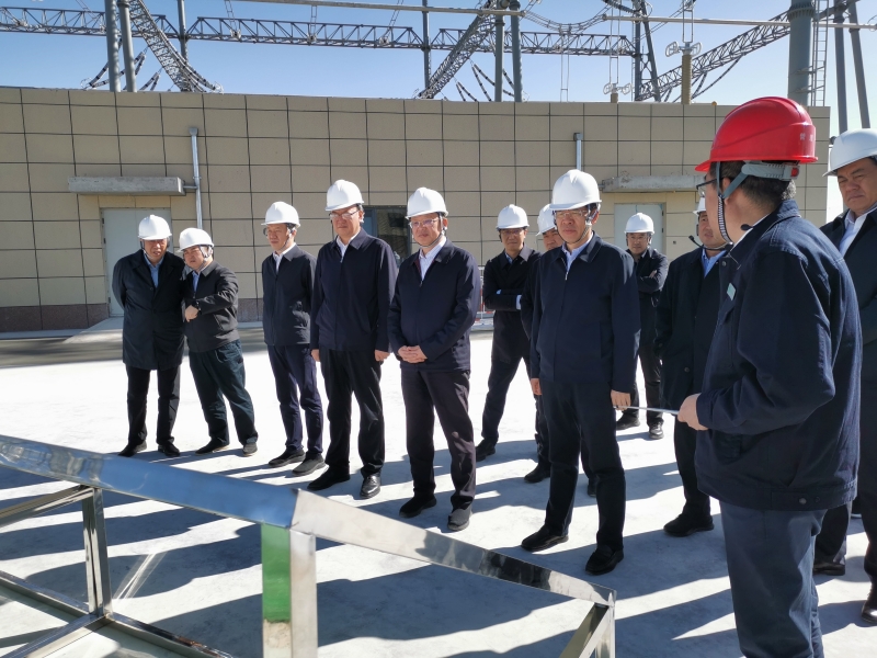 國家能源局黨組書記、局長章建華帶隊赴內(nèi)蒙古自治區(qū)開展專題調(diào)研