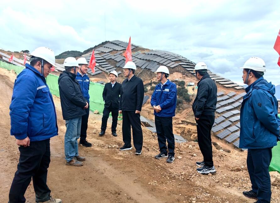 韓君調(diào)研三峽集團(tuán)云南、四川區(qū)域工作