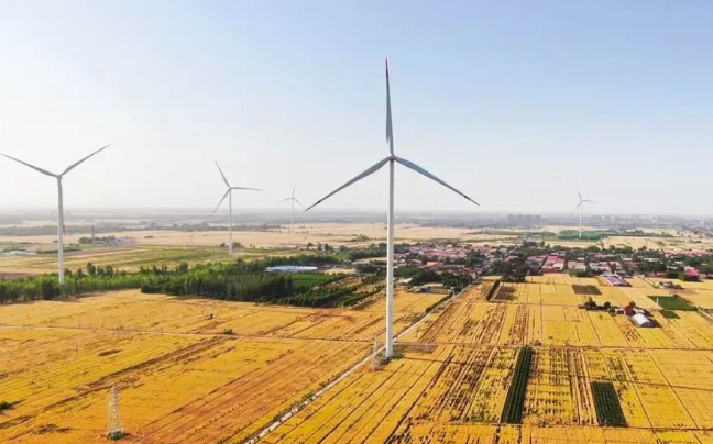 寰泰能源又一風(fēng)電項(xiàng)目落地河北柏鄉(xiāng)，總?cè)萘?0MW