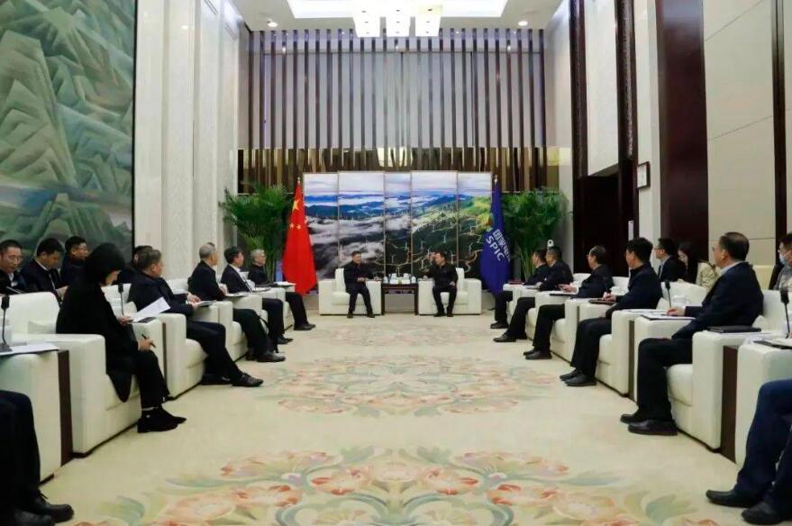 國家電投黨組書記、董事長劉明勝會見東方電氣黨組書記、董事長俞培根