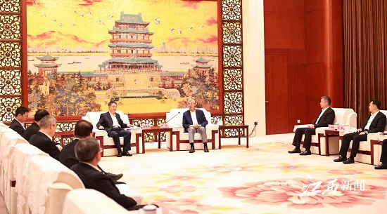 華能集團(tuán)黨組書記、董事長溫樞剛拜會江西省委書記尹弘