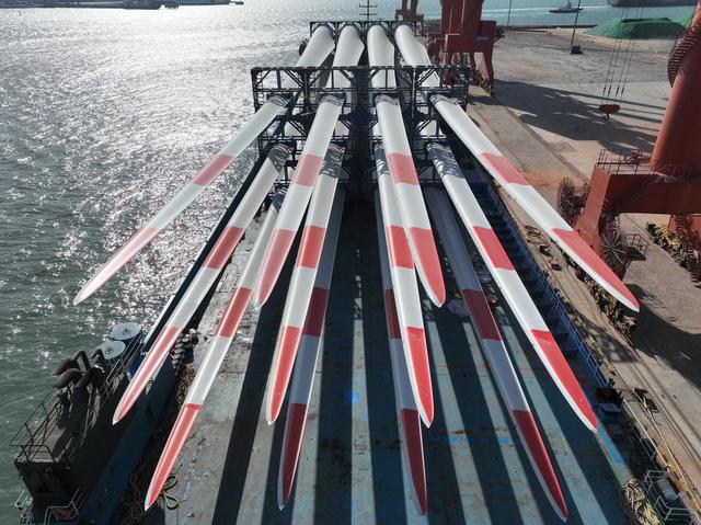 向風發(fā)電，向綠而行，蓬萊港打造海上風電全產業(yè)鏈集群