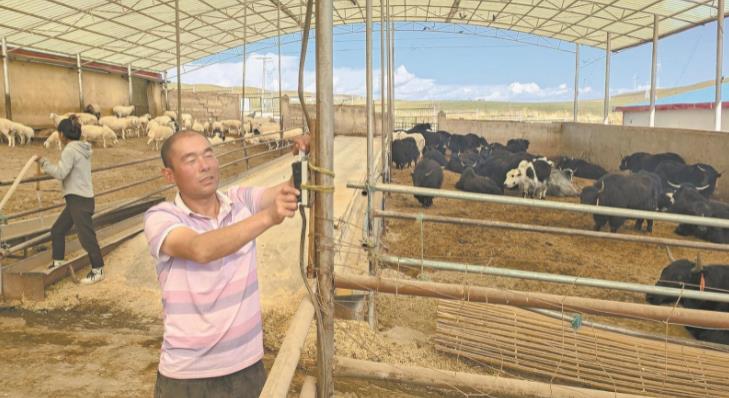 青海央隆鄉(xiāng)：通了大網電，牧民的生活日新月異