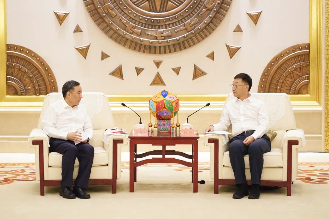 中國能建黨委書記、董事長宋海良拜會廣西壯族自治區(qū)黨委書記劉寧
