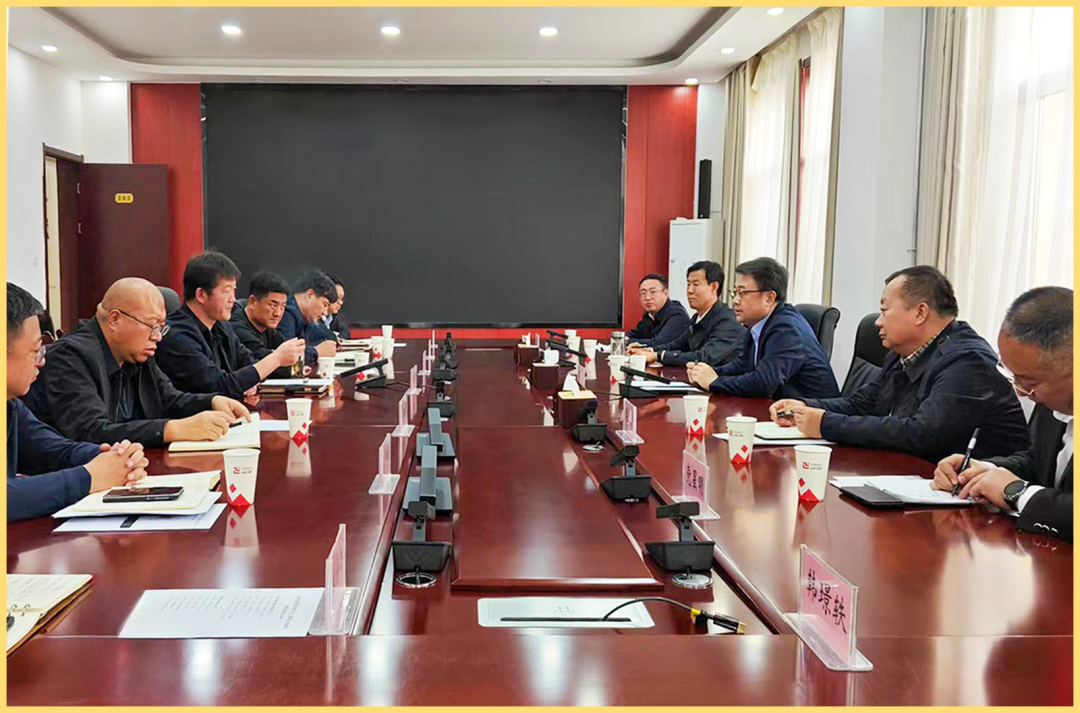 大唐甘肅公司黨委書記、董事長(zhǎng)王國(guó)金會(huì)見(jiàn)景泰縣委副書記、縣長(zhǎng)陳啟智