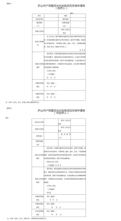 六類屋頂禁止安裝戶用光伏!江西廬山市發(fā)文!