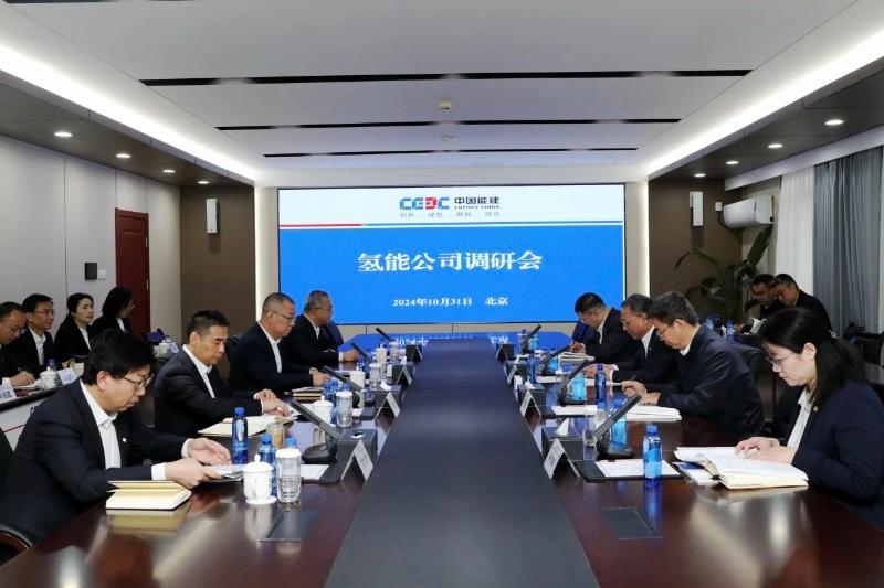中國(guó)能建黨委副書(shū)記、總經(jīng)理倪真到氫能公司調(diào)研