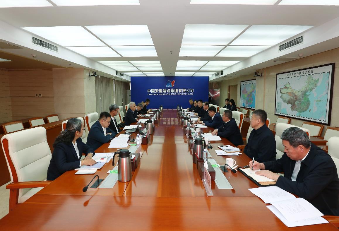 中國安能集團(tuán)黨委書記、董事長陳奕輝與中國一重集團(tuán)黨委書記、董事長徐鵬舉行工作會談