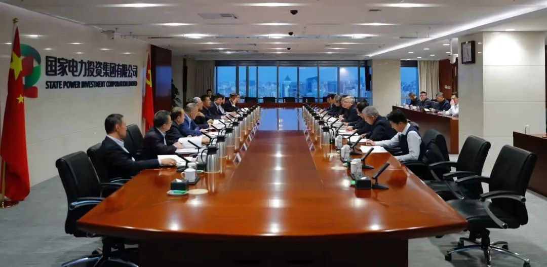 國家電投總經(jīng)理、黨組副書記栗寶卿會見東方電氣總經(jīng)理、黨組副書記張彥軍