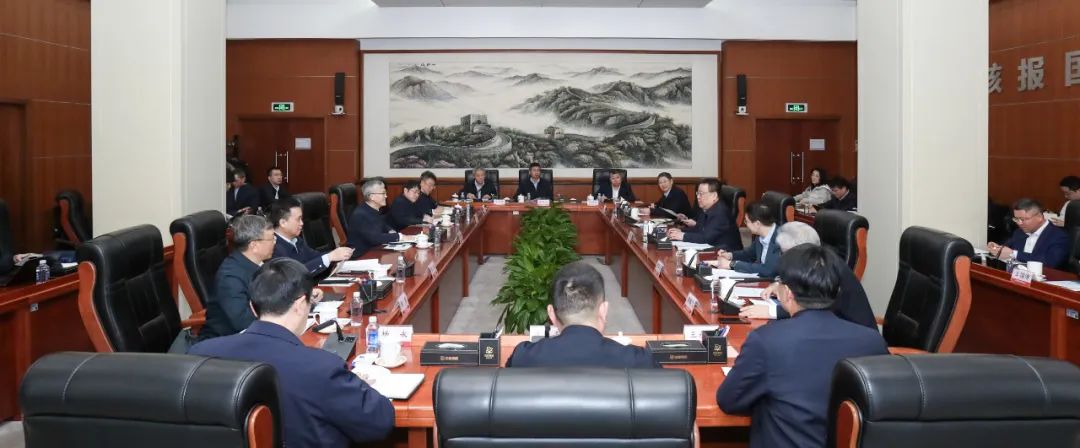 中核集團(tuán)會(huì)見東方電氣集團(tuán)總經(jīng)理、黨組副書記張彥軍一行