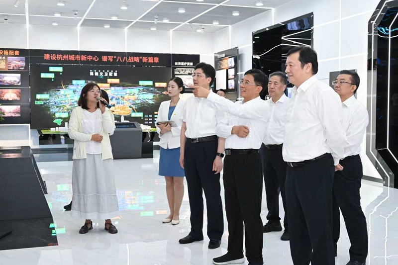 生態(tài)環(huán)境部黨組書記孫金龍赴浙江省調(diào)研生態(tài)環(huán)境保護(hù)工作